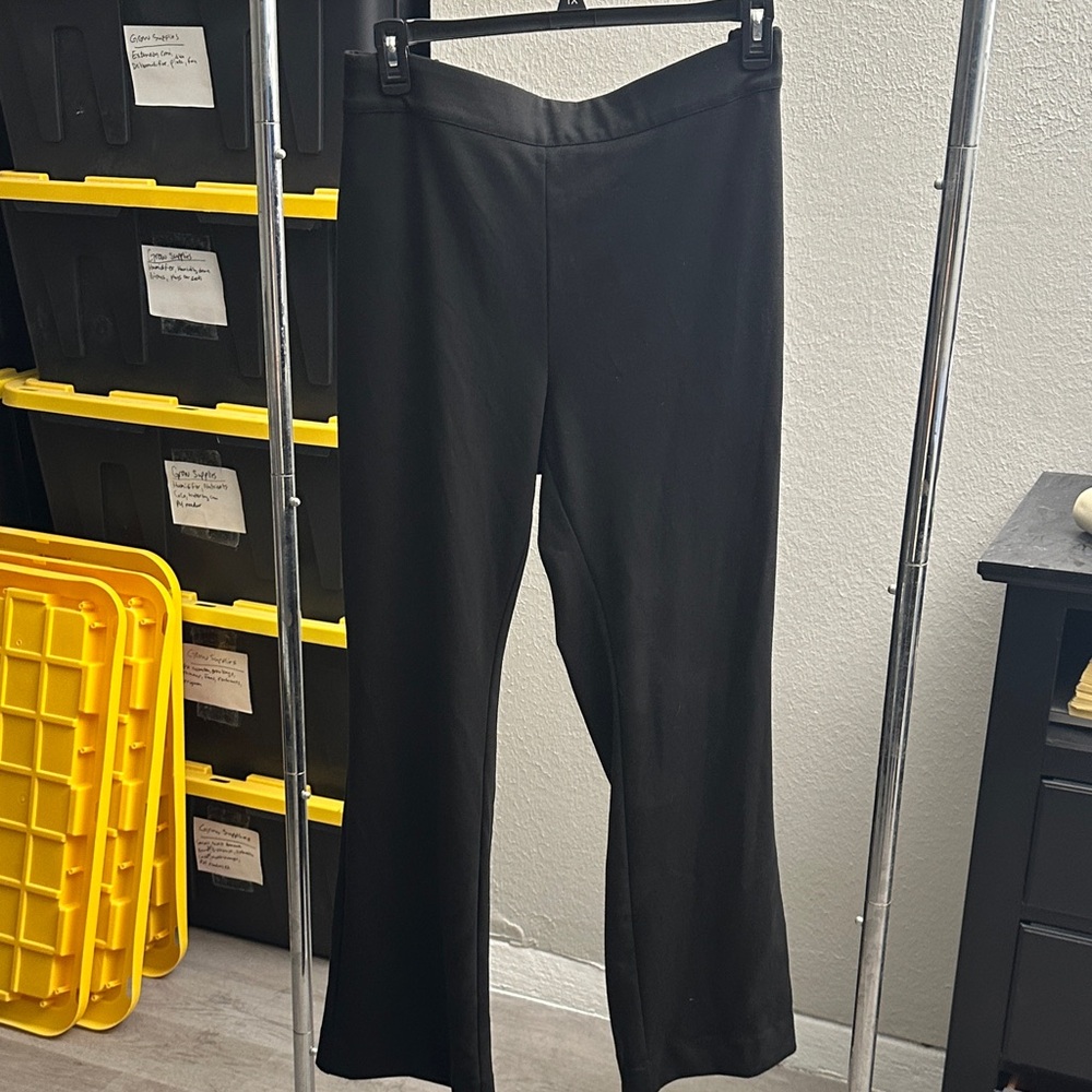 Simply Vera Vera Wang Black Flare Pants